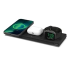 Бездротовий зарядний пристрій Belkin Boost Up Charge Pro 3 in 1 Wireless Charging Pad with MagSafe (HPU72, WIZ016vfBK) Black