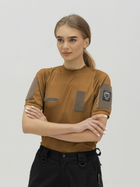 Тактична футболка жіноча BEZET 10340 M Койот (ROZ6501032286) - зображення 3
