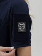 Тактична футболка жіноча BEZET 10350 M Синя (ROZ6501032293) - зображення 6