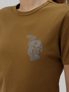 Тактична футболка жіноча BEZET Commando 10103 M Койот (ROZ6501032307) - зображення 8