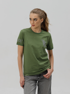 Тактична футболка жіноча BEZET Commando 10111 S Хакі (ROZ6501032314) - зображення 3