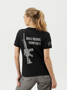 Тактическая футболка женская BEZET Commando 10118 2XL Черная (ROZ6501032322) - изображение 7