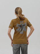 Тактична футболка жіноча BEZET Medic 10125 M Койот (ROZ6501032325) - зображення 5