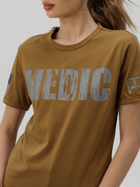 Тактична футболка жіноча BEZET Medic 10125 M Койот (ROZ6501032325) - зображення 6