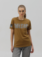 Тактична футболка жіноча BEZET Medic 10125 S Койот (ROZ6501032326) - зображення 1