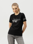 Тактическая футболка женская BEZET Warrior 10131 L Черная (ROZ6501032342) - изображение 4