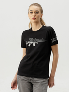Тактическая футболка женская BEZET Warrior 10131 S Черная (ROZ6501032344) - изображение 3