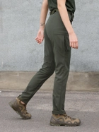 Тактичні штани жіночі BEZET Капелан 10614 M Хакі (ROZ6501032357) - зображення 7