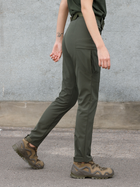 Тактичні штани жіночі BEZET Капелан 10614 XS Хакі (ROZ6501032360) - зображення 7