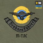 Тактическая футболка M-Tac Drohnenführer Light Olive олива 3XL - изображение 6