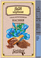 Упаковка фиточая Голден-Фарм Семена льна измельченные 100 г х 5 шт (44327734109365) - изображение 2