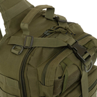 Рюкзак тактичний (Сумка-слінг) з однією лямкою Military Rangers Top Max (600D нейлон, р-р 35х25х15см, 13л, Оливковий) - зображення 5