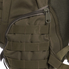 Рюкзак тактичний триденний штурмовий SILVER KNIGHT Top Max (нейлон, оксфорд 900D, р-р 40х26х15см, 16л, Оливковий) - изображение 6