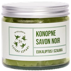 Mydło Mydlarnia Cztery Szpaki Savon Noir konopne Eukaliptus Szałwia 250 g (5902557262571)