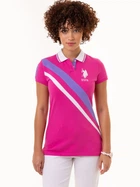 Поло женское U.S. Polo Assn 216104-ZH00A (FUCHSIA FEDORA) M Фуксия