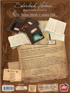 Настільна гра Asmodee Sherlock Holmes Consulting Detective The Thames Murders & Other Cases (9783942857536) - зображення 4