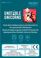 Dodatek do gry planszowej Asmodee Unstable Unicorns: Adventure Expansion Set (3558380109778) - obraz 4