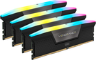 Оперативна пам'ять Corsair DDR5-5200 196608MB PC5-41600 (Kit of 4x49152) Vengeance RGB Black (CMH192GX5M4B5200C38) - зображення 1