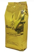 Кофе зерно Ricco Coffee Crema Aroma Italiano А100 1 кг , ящ - 10 шт.