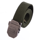 Ремінь (пояс) SP-Sport Tactical Belt Pro Max (нейлон, метал. пряжка, р-р-120*3,5см, Оливковий)