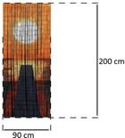 Шторка Maximex Захід сонця Бамбукова Оранжева 90 x 200 см (4008838651629) - зображення 5