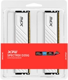 Оперативна пам'ять ADATA DDR4-3200 16384MB PC4-25600 (Kit of 2x8192) XPG Spectrix D35G White (4711085943309) - зображення 4