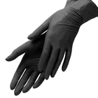 Перчатки нитриловые PLUS (черные),100 шт (50 пар) Ceros, XS - изображение 4