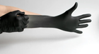 Перчатки нитриловые PLUS (черные),100 шт (50 пар) Ceros, XS - изображение 8