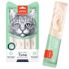 Рідкі ласощі для котів Wanpy Creamy Lickable Treats Tuna & Scallop (RA-51)