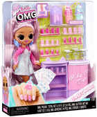 Lalka z akcesoriami L.O.L. Surprise OMG Sweet Nails Kitty K Café (0035051503859) - obraz 1