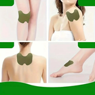 Пластир патч для зняття болю в спині, шиї, колінах, натуральні компоненти 5 штук у наборі, Зелений - зображення 5