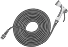 Шланг для полива (комплект) Bradas TWIST HOSE 6-12 м Серый (WTW612GY)