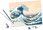 Картина по номерах Ravensburger CreArt The Great Wave 40 x 30 см (4005556236909) - зображення 3