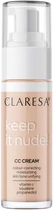 Тональный СС-крем для лица Claresa увлажняющий Keep it Nude! тон 104 Nude 33 г (5903819812732)