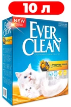 Наповнювач для котів ароматизований грудкуючий Ever Clean Litterfree Paws Clumping 10л