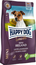 Сухой корм Happy Dog Mini Irland для собак малых пород с мясом лосося и кролика