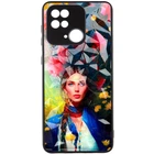 Чохол TPU+PC VVave Prisma Ladies для Xiaomi Redmi 10C / Poco C40 Peonies