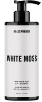 Шампунь для тела и волос 2 в 1 "Белый мох" - Mr.Scrubber White Moss Man Hair And Body 2 In 1 Shampoo 300ml (1352567-9852262)