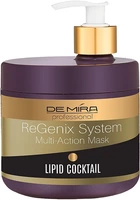 Липидный коктейль-маска для восстановления волос - Demira Professional ReGenix System Multi-Action Mask 500ml (1310480-197033)