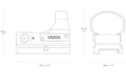 Приціл коліматорний Hawke Reflex Sight "Wide View" 3 MOA на Weaver - зображення 3