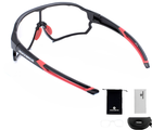 Okulary rowerowe Rockbros 10135 Black-Red (7016802868932) - obraz 3