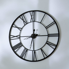 Настінний годинник Atmosphera Vintage чорний 96 см (3560238323687) - зображення 6