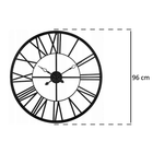 Настінний годинник Atmosphera Vintage чорний 96 см (3560238323687) - зображення 8