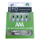 Акумуляторные батарейки AAA SMARTOOOLS Li-ion 750mWh 1.5V Type-C (4 шт)
