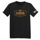 Футболка Condor 40 YRS PROMO SHIRT P2023-01 Medium, Чорний