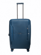 Чемодан дорожный Средний (М) Полипропилен Airtex 245 75л 67,5x46x27,5см Синий (Blue)