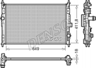 Радиатор охлаждения DENSO (DRM21103)