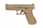 Страйкбольний пістолет East & Crane Glock 17 EC-1101 Tan