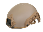 Шолом страйкбольний FMA Fast Maritime Helmet Dark Earth L-XL