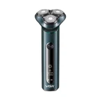 Электробритва мужская VGR V-310 аккумуляторная с дисплеем IPx7 5W Black (3_05042)